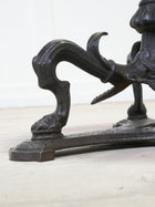 A Regency Cast Iron & Marble Side Table