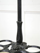 Two Late Regency Cast Iron Hat, Coat & Stick Stands