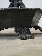 Two Late Regency Cast Iron Hat, Coat & Stick Stands