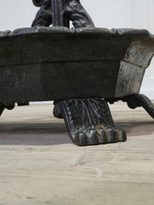 Two Late Regency Cast Iron Hat, Coat & Stick Stands