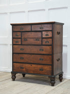 A 19th Century China Trade Secretaire Campaign Chest