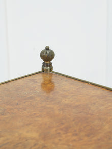 A 19th Century Brass & Walnut Etagere