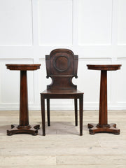 A Pair of 19th Century Mahogany & Marble Side Tables