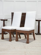 A Pair of Oak Side Chairs in the manner of Owen Jones