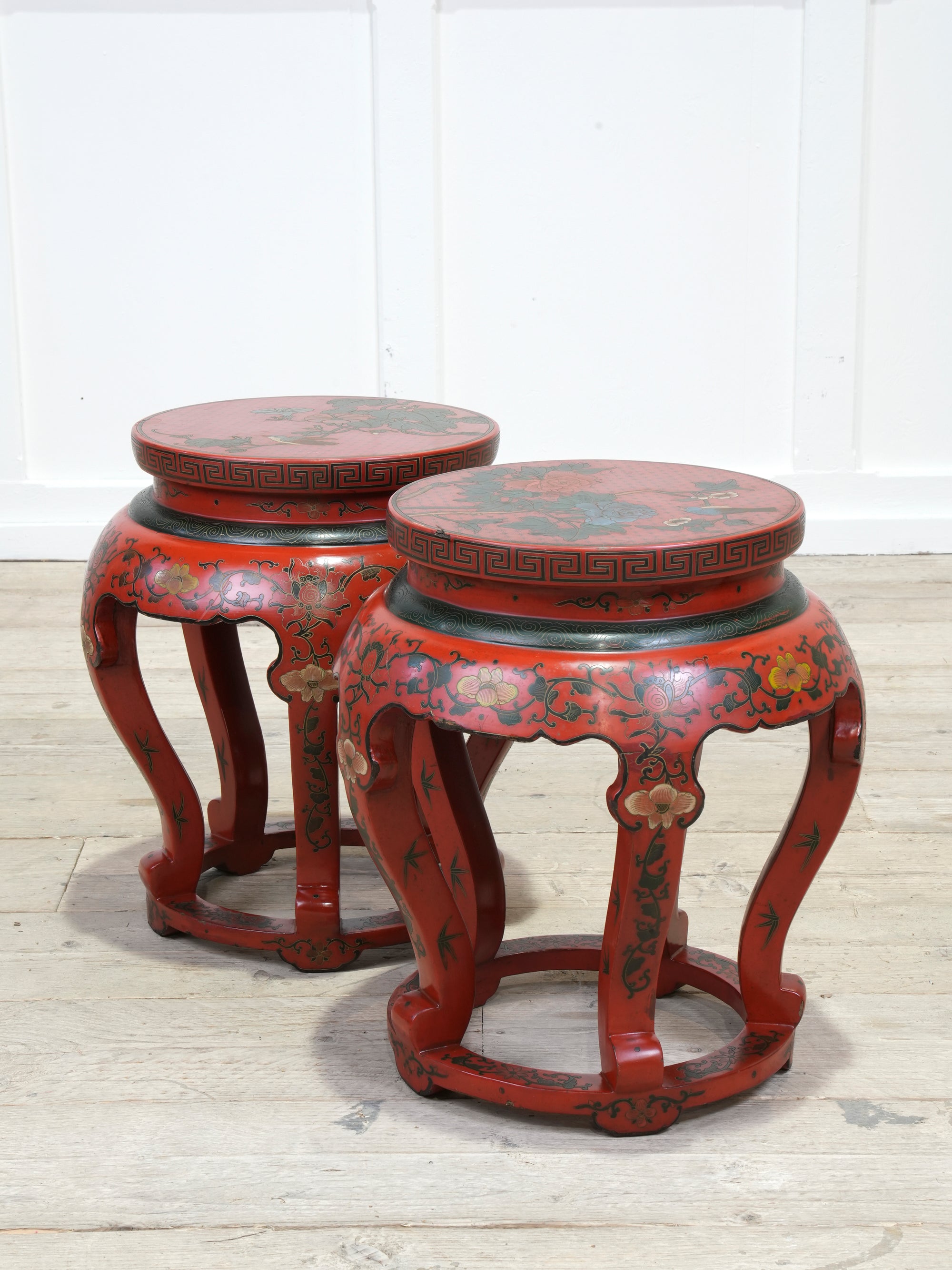 A Pair of Chinoiserie Tables