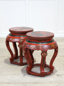 A Pair of Chinoiserie Tables
