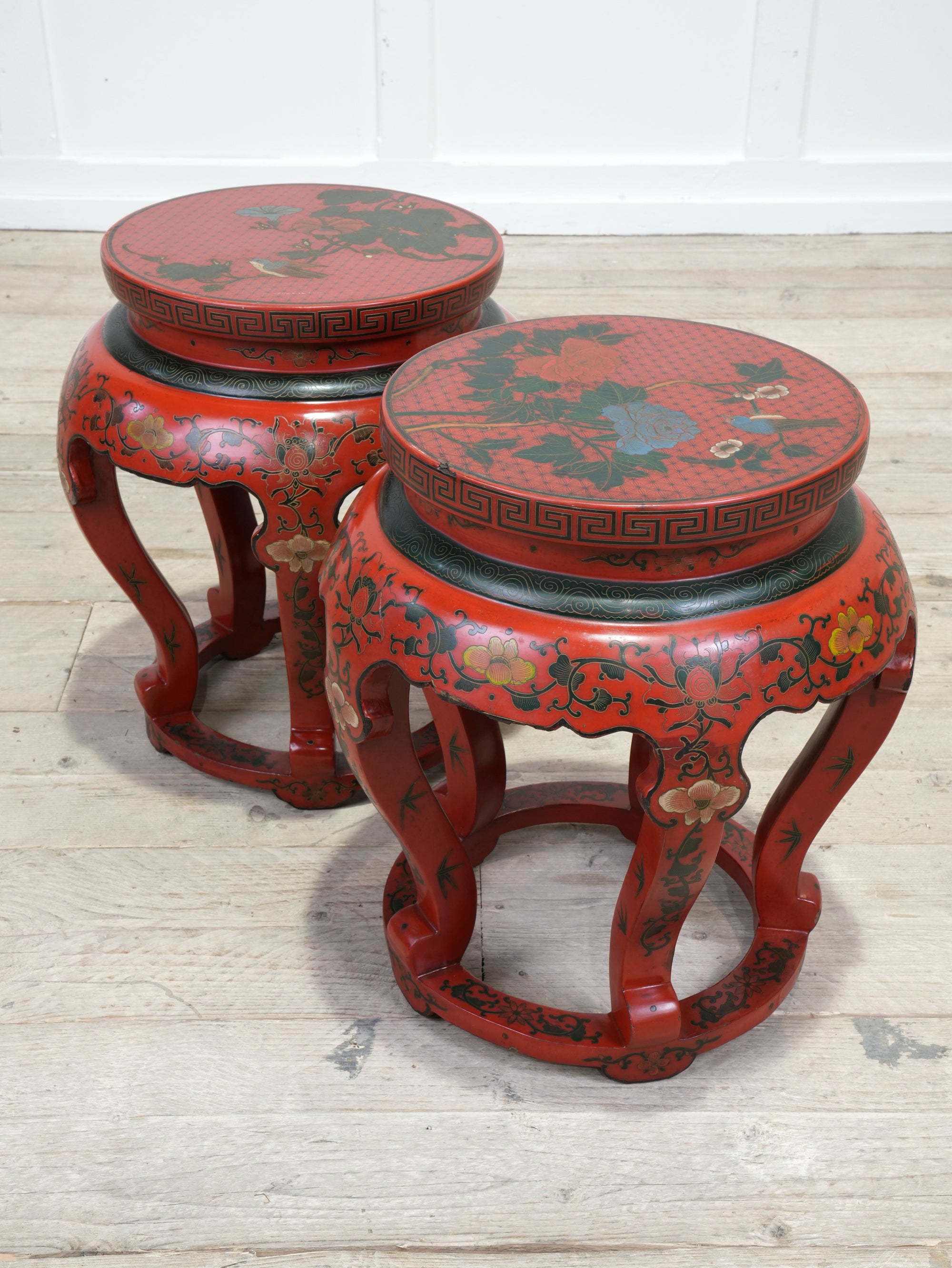 A Pair of Chinoiserie Tables