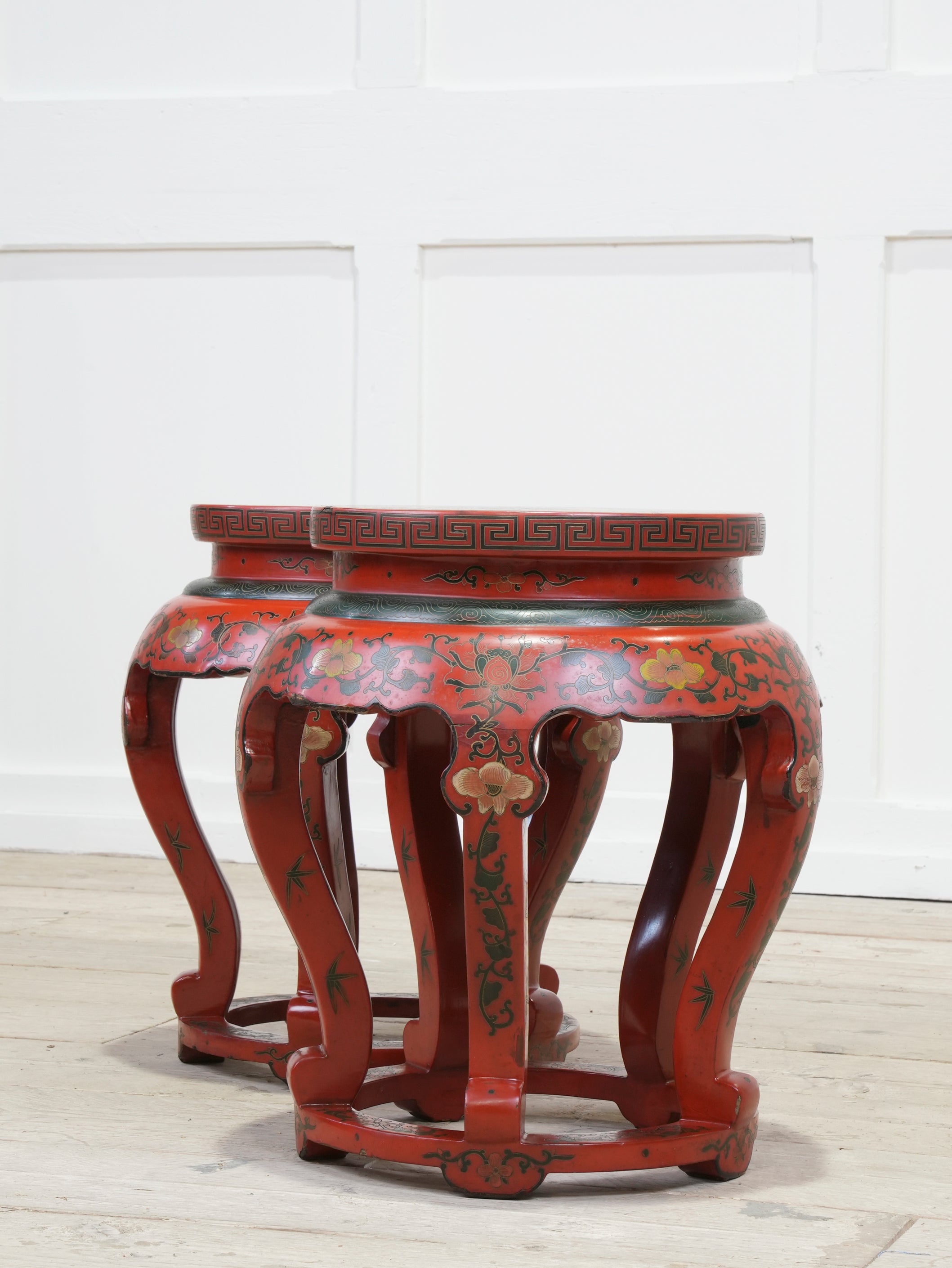 A Pair of Chinoiserie Tables