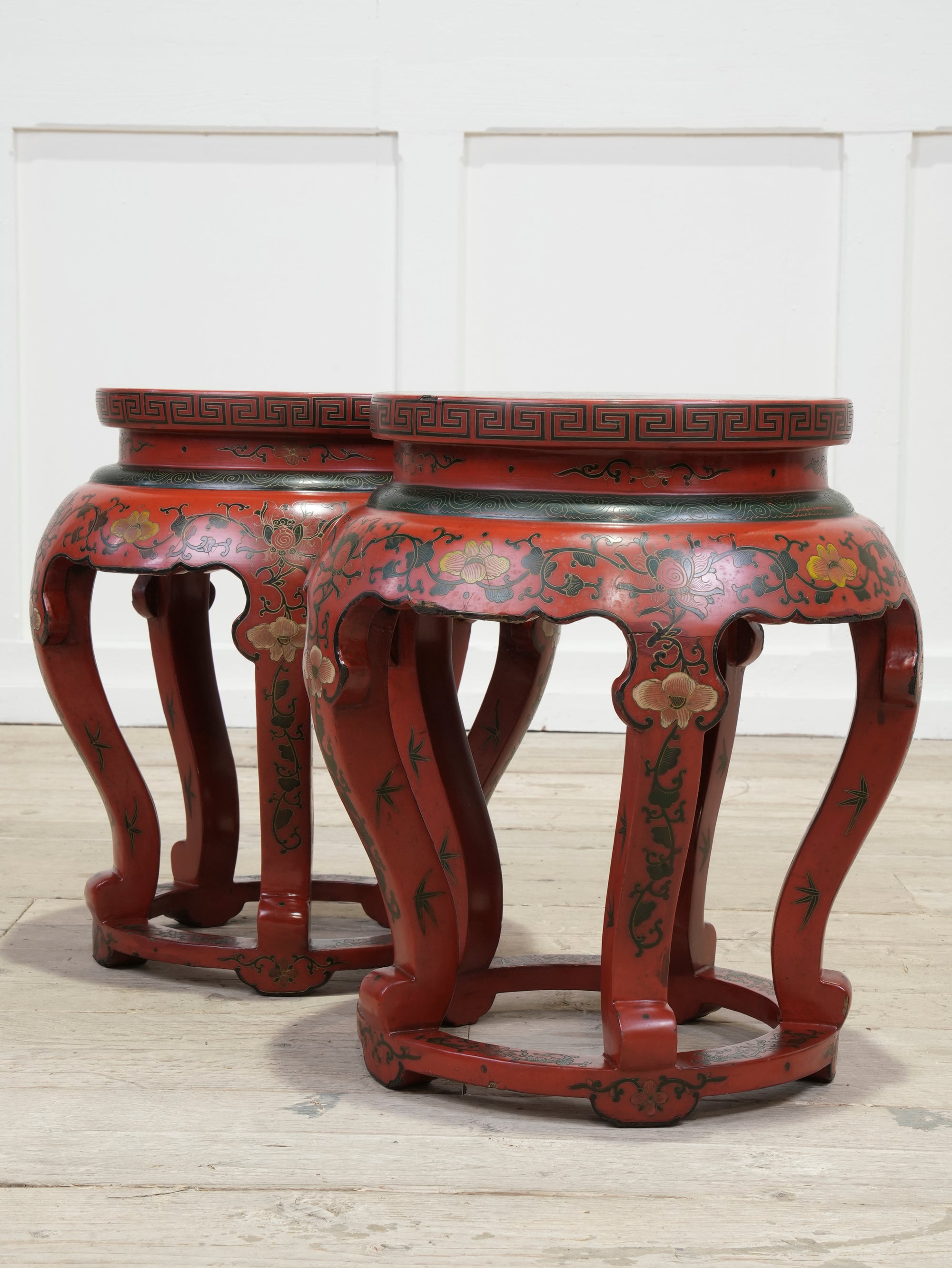 A Pair of Chinoiserie Tables