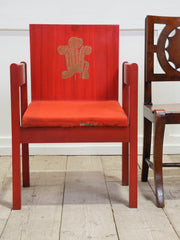 An Investiture “Red” Chair
