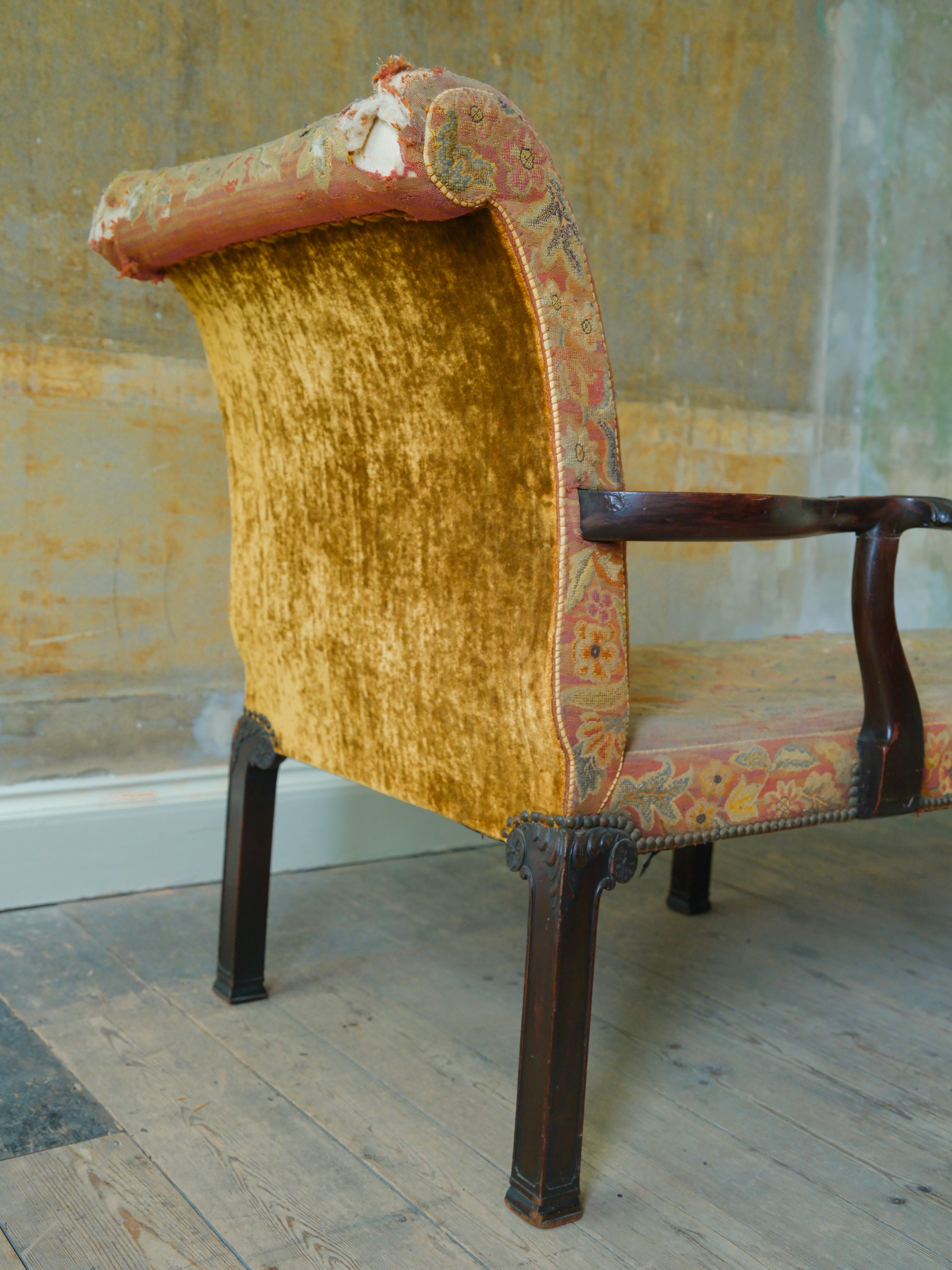 A Mid 18th Century Irish Day Bed