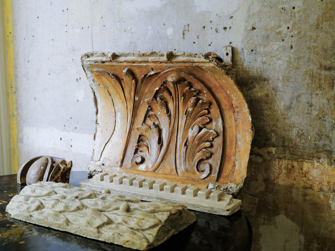 19th Century Architectural Plaster Fragments