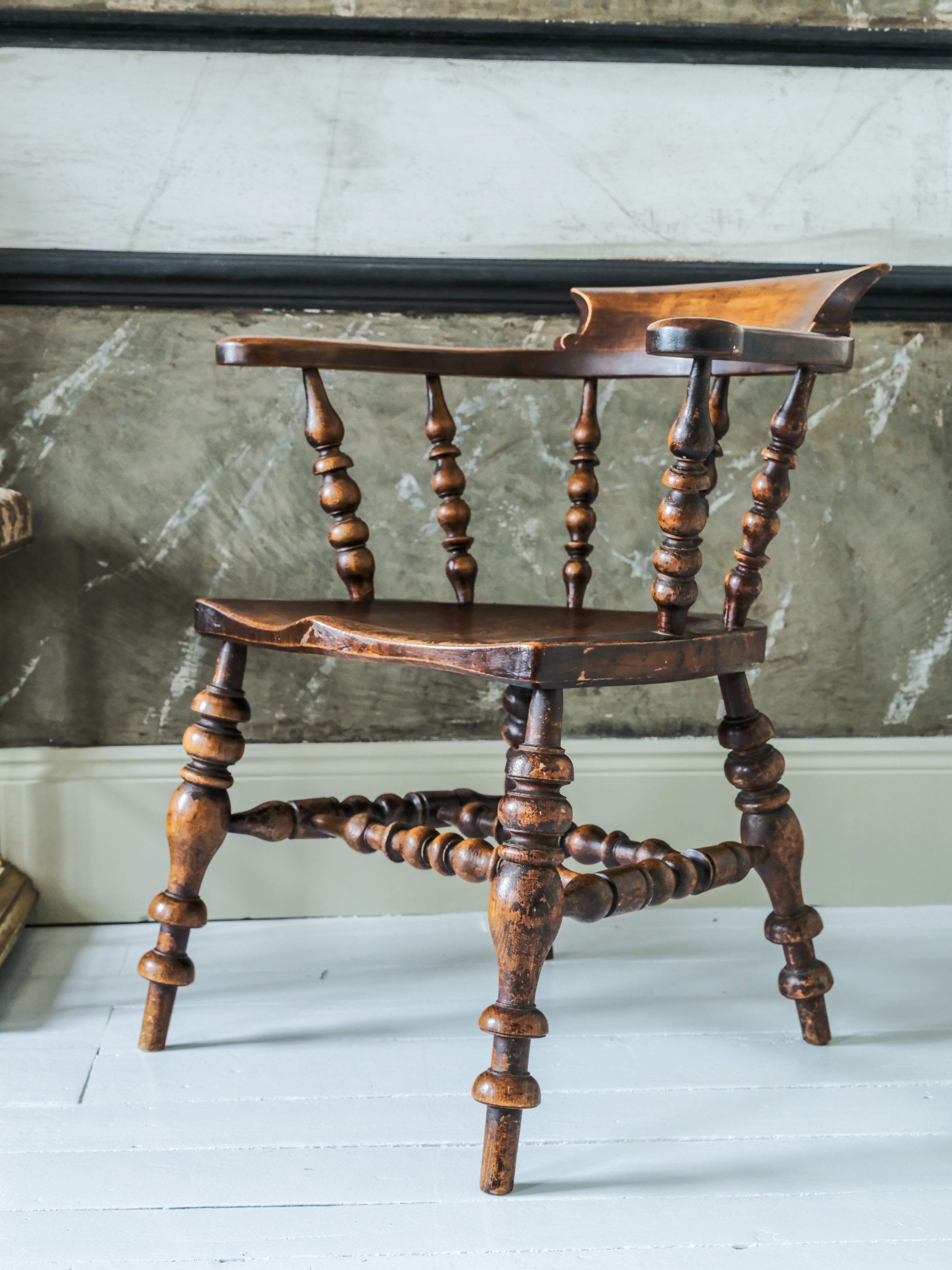 A 19th Century “Bow” Armchair