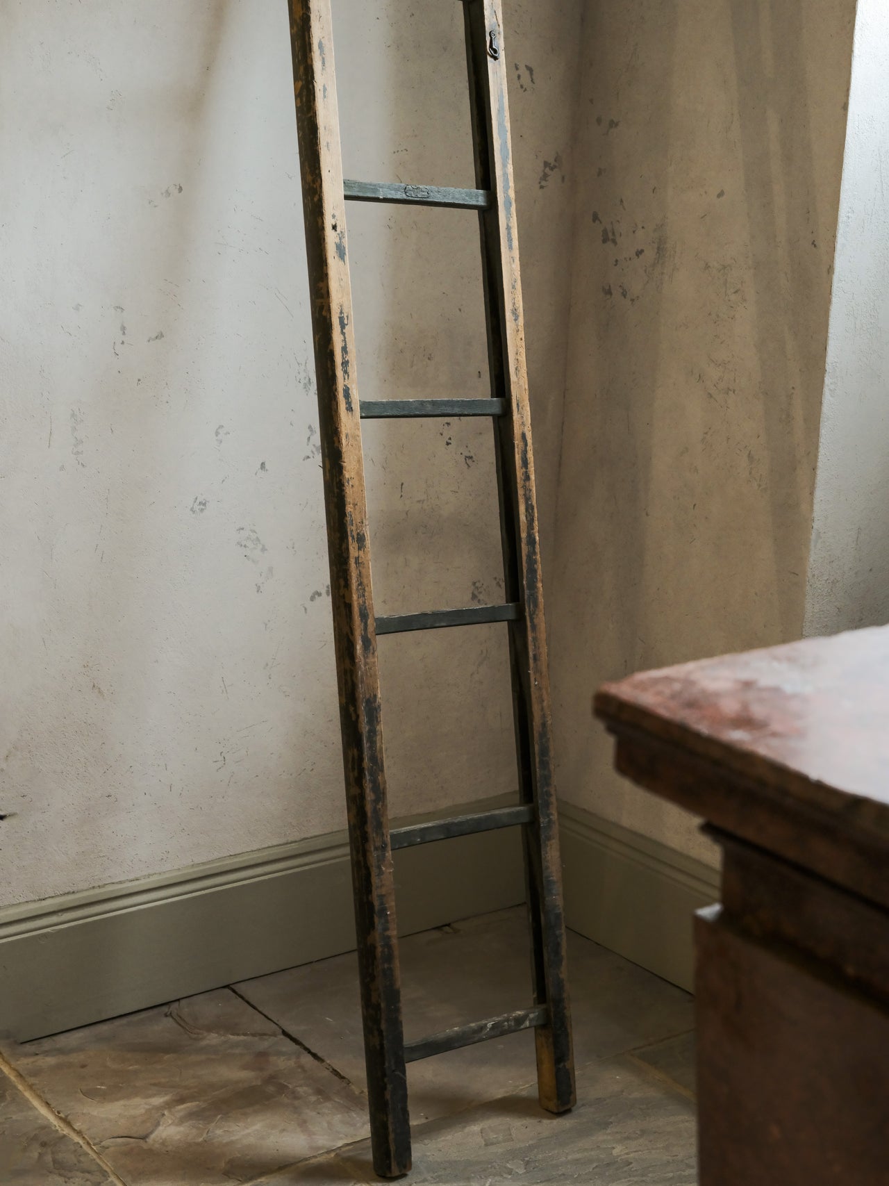 19th Century Folding Library Ladders
