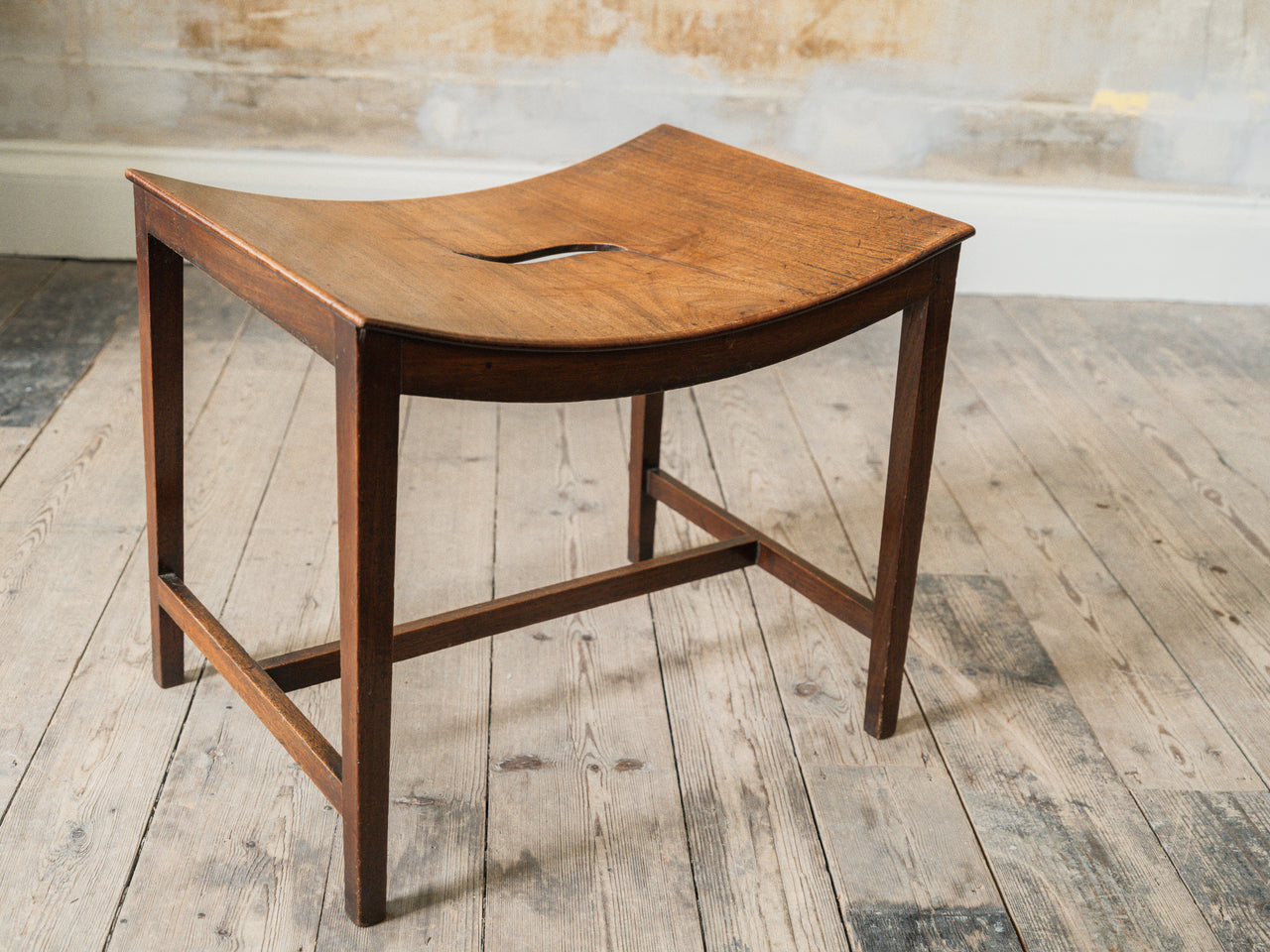 A George III Mahogany Stool