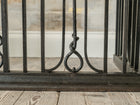 A 19th Century Wrought Iron Club Fender