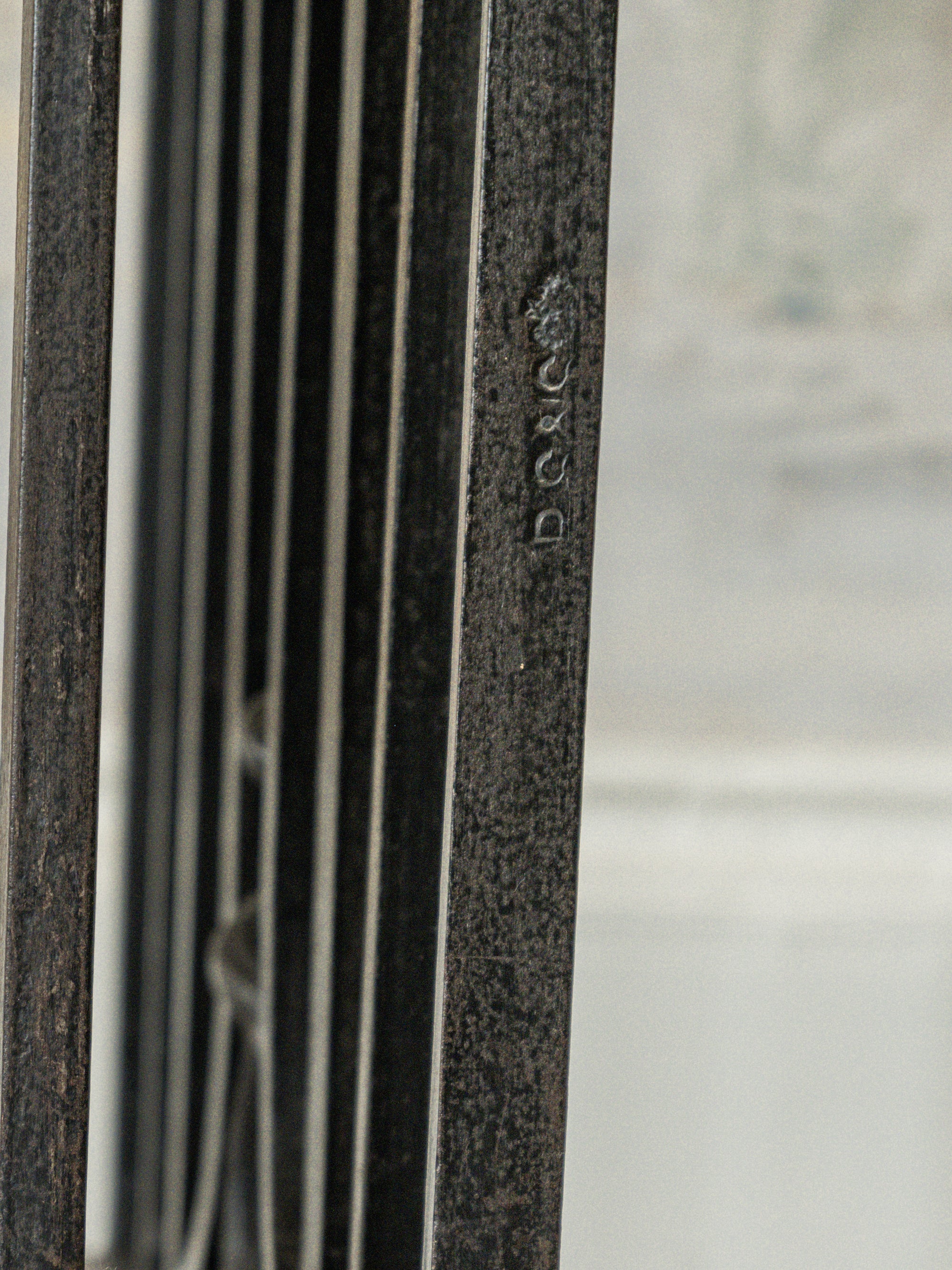 A 19th Century Wrought Iron Club Fender