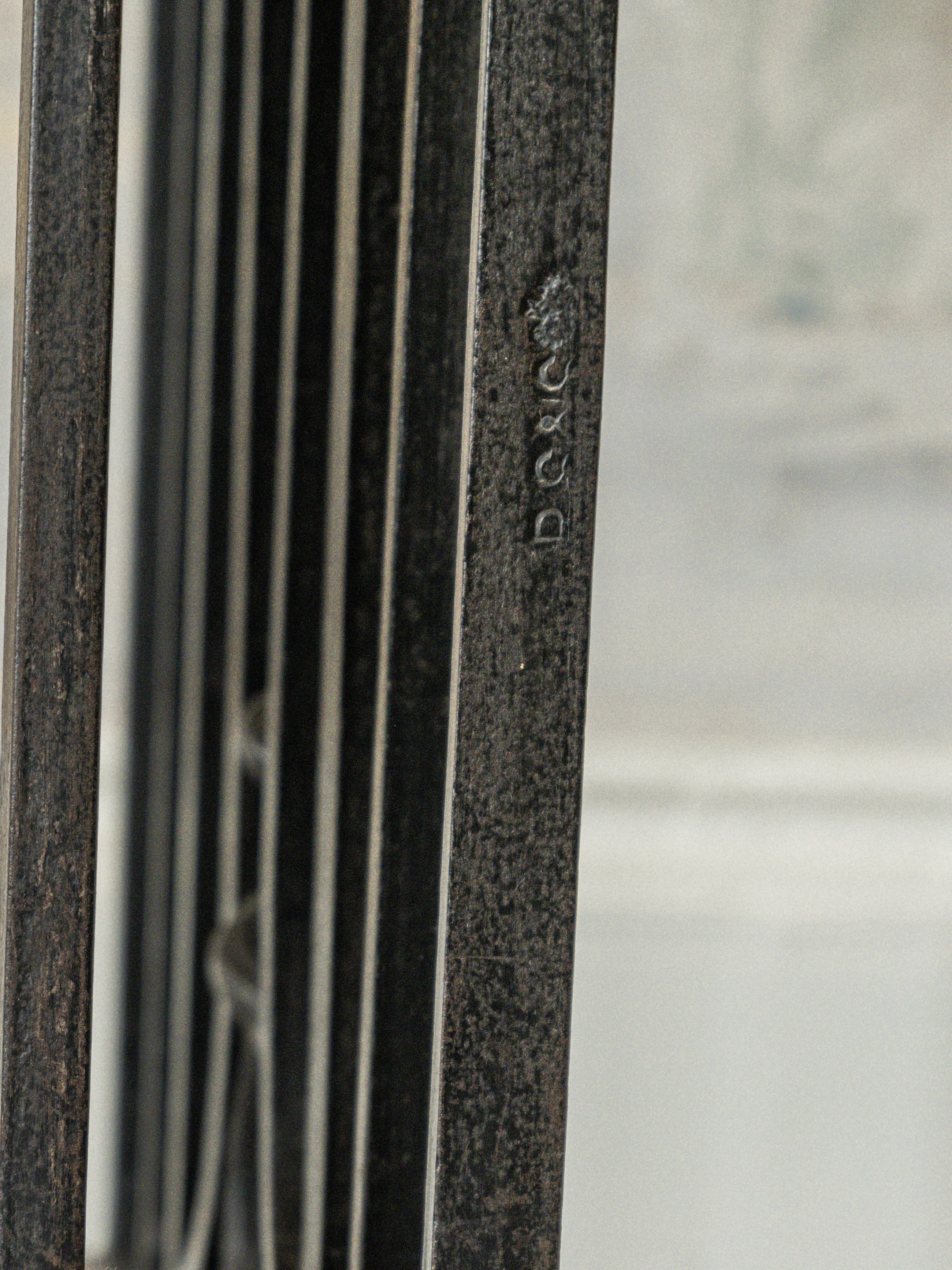 A 19th Century Wrought Iron Club Fender