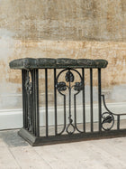 A 19th Century Wrought Iron Club Fender