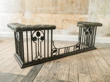 A 19th Century Wrought Iron Club Fender