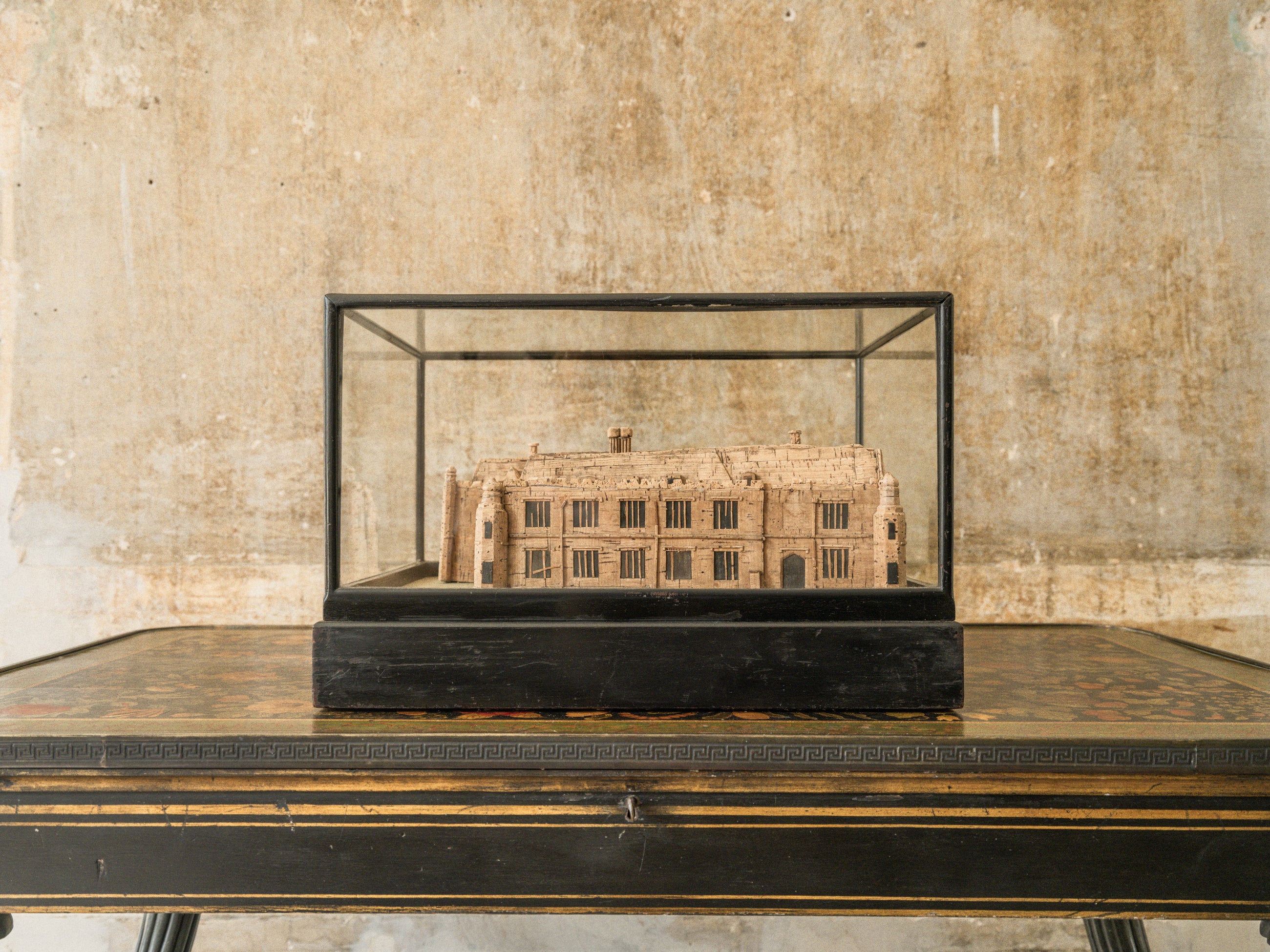 A Cork Model of Hengrave Hall Suffolk