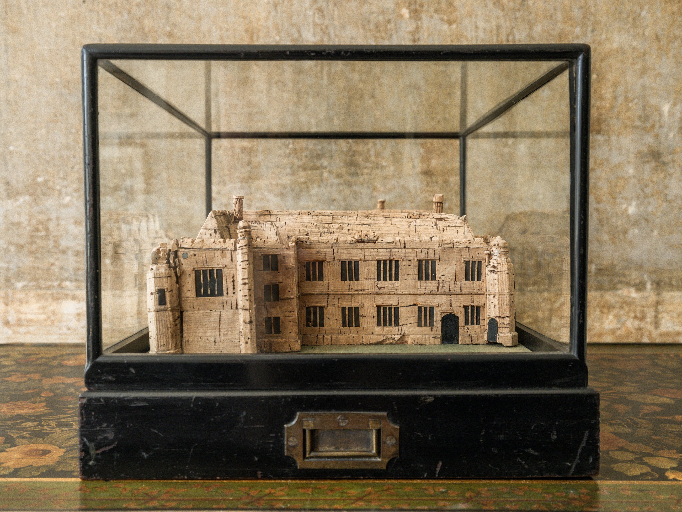 A Cork Model of Hengrave Hall Suffolk