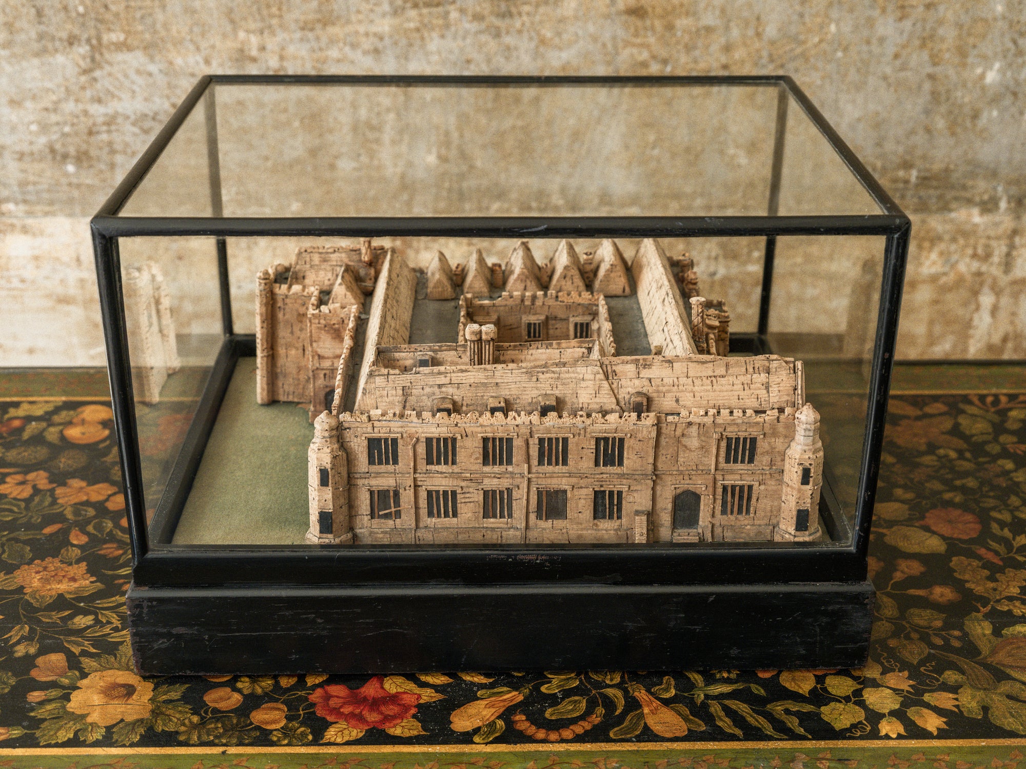 A Cork Model of Hengrave Hall Suffolk