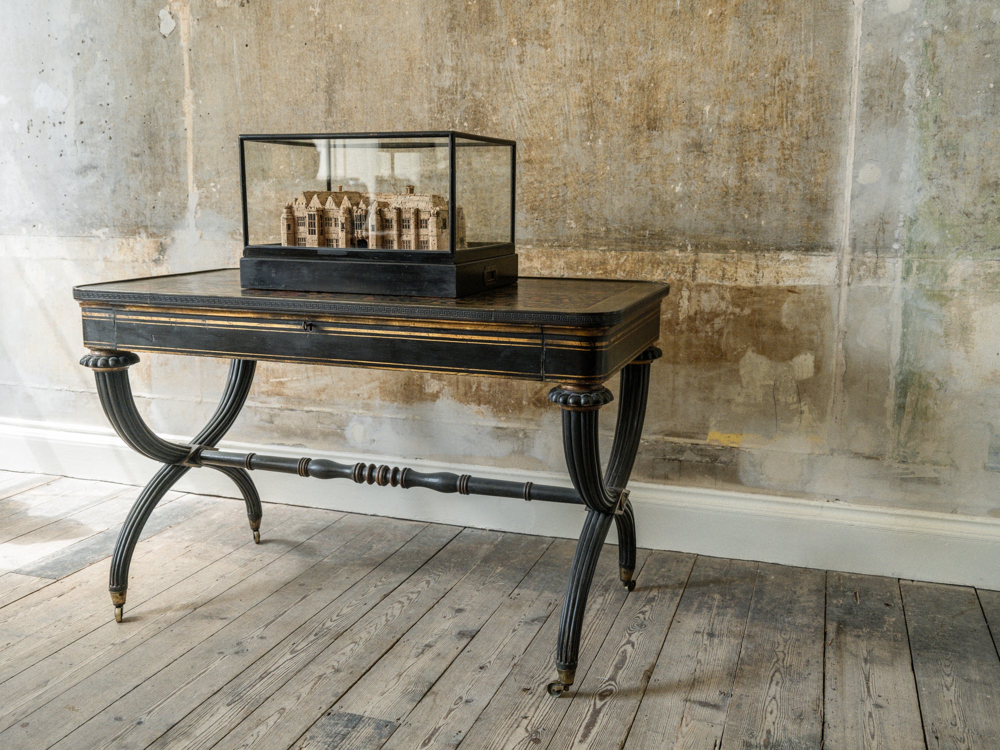 A Cork Model of Hengrave Hall Suffolk