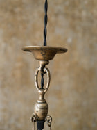 Etched Glass Lantern