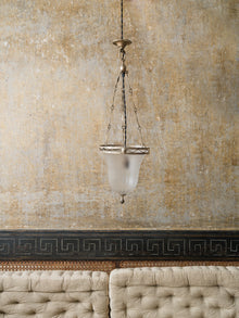 Etched Glass Lantern