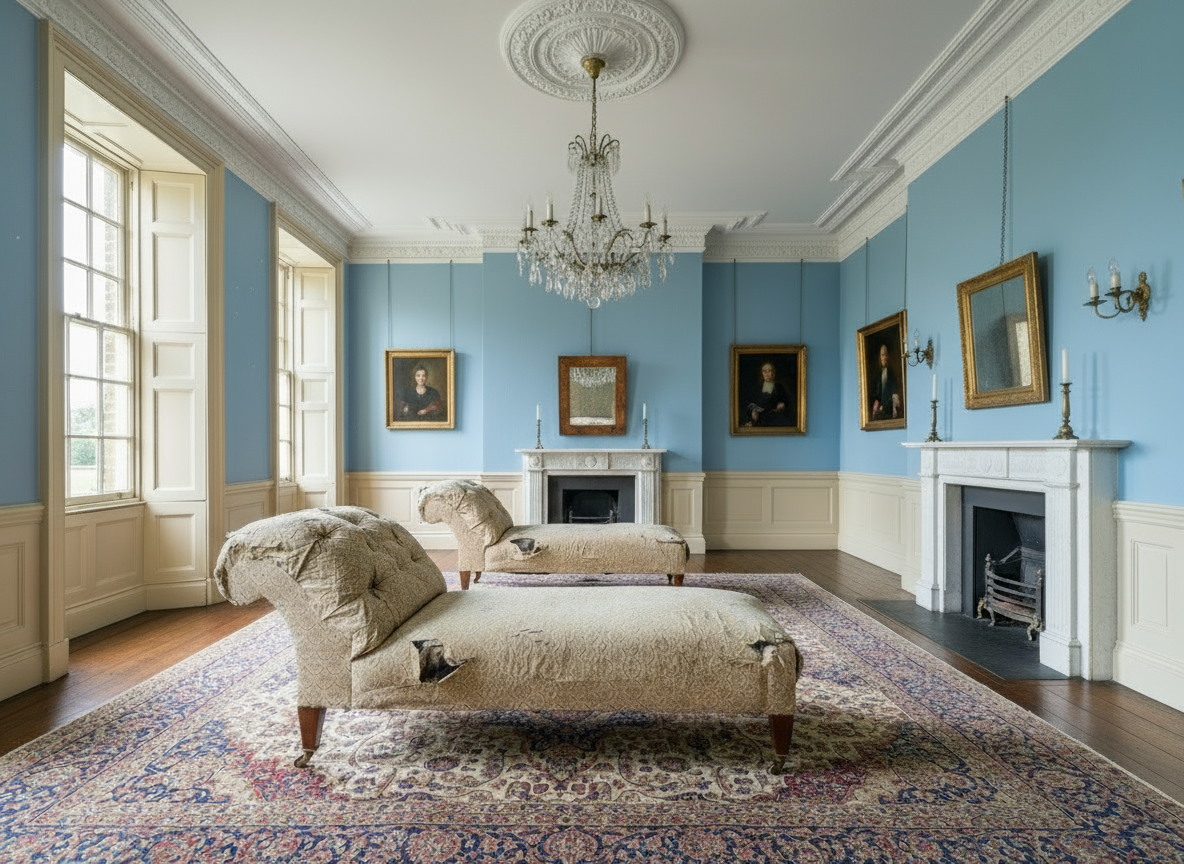 A Pair of Howard & Sons Daybeds