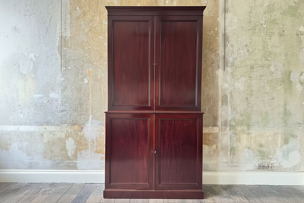 A George II Mahogany Bookcase