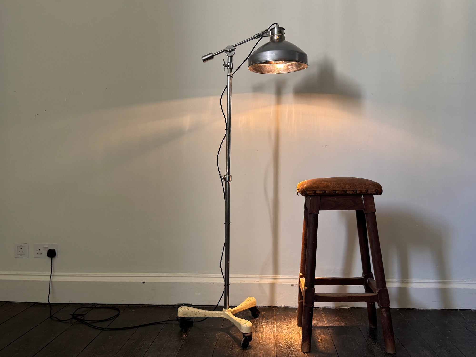 Chrome Floor Lamp