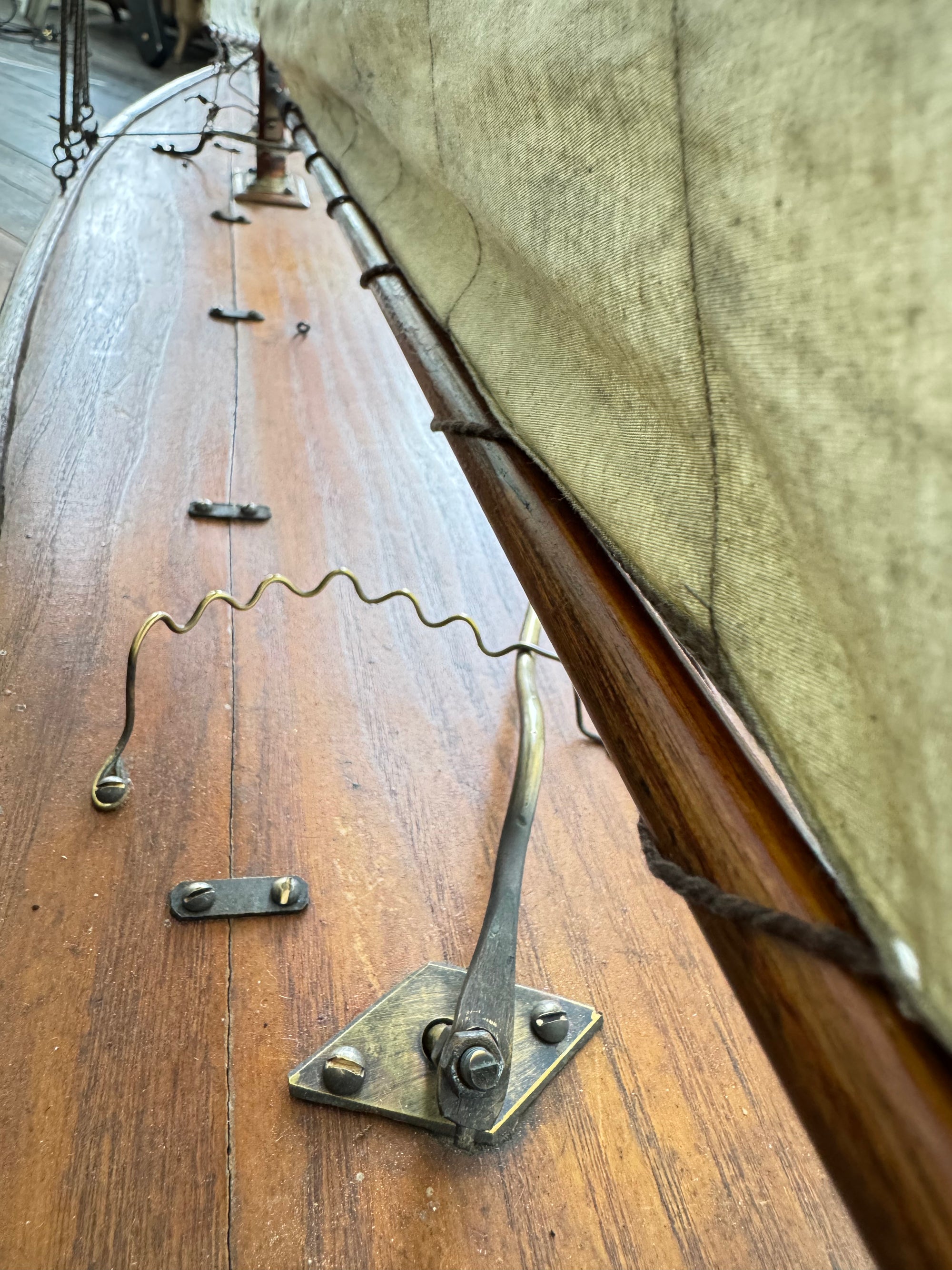 Stevens Model Dock Yard Racing Pond Yacht