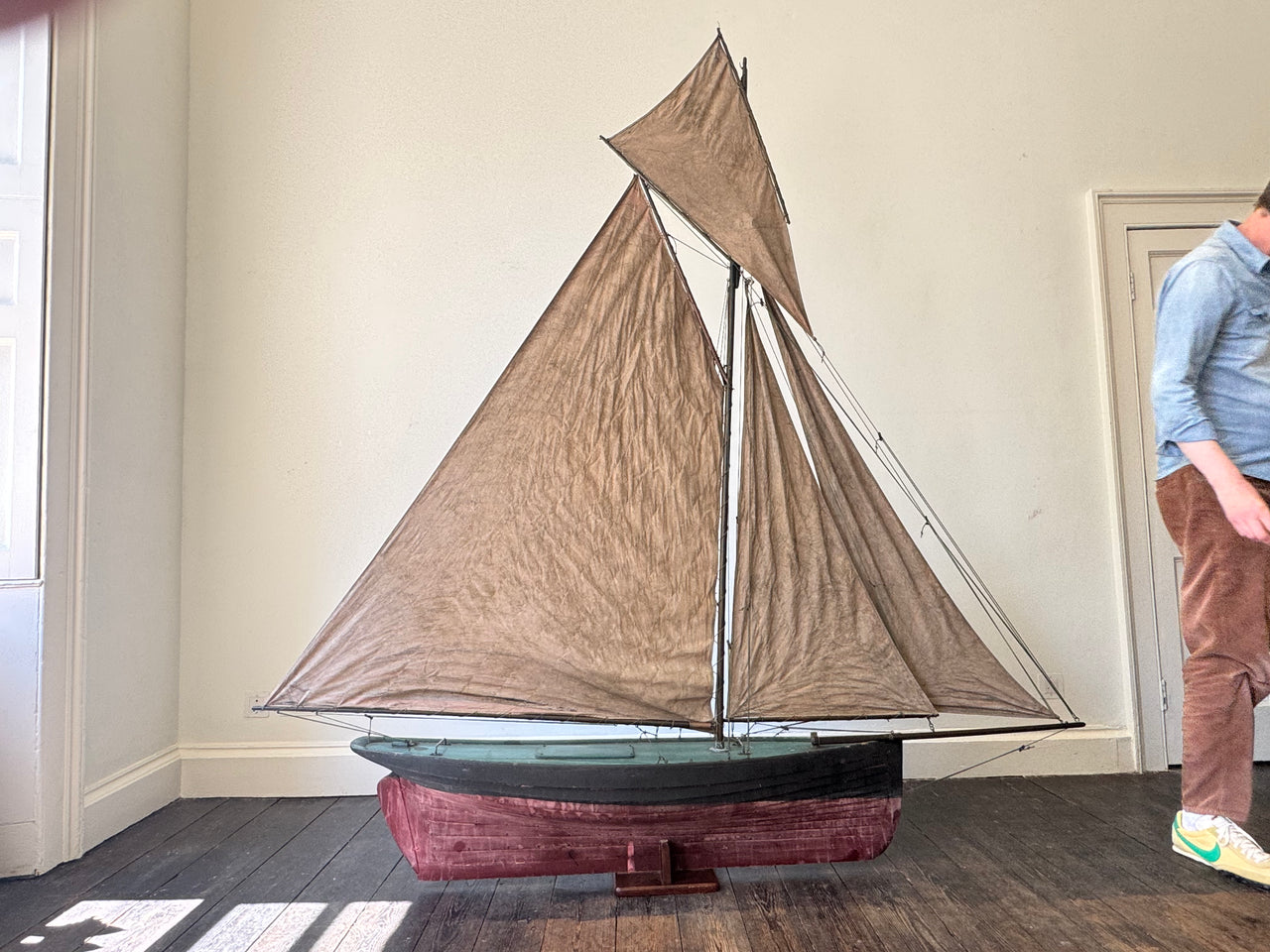 Circa 1900 Pond Yacht
