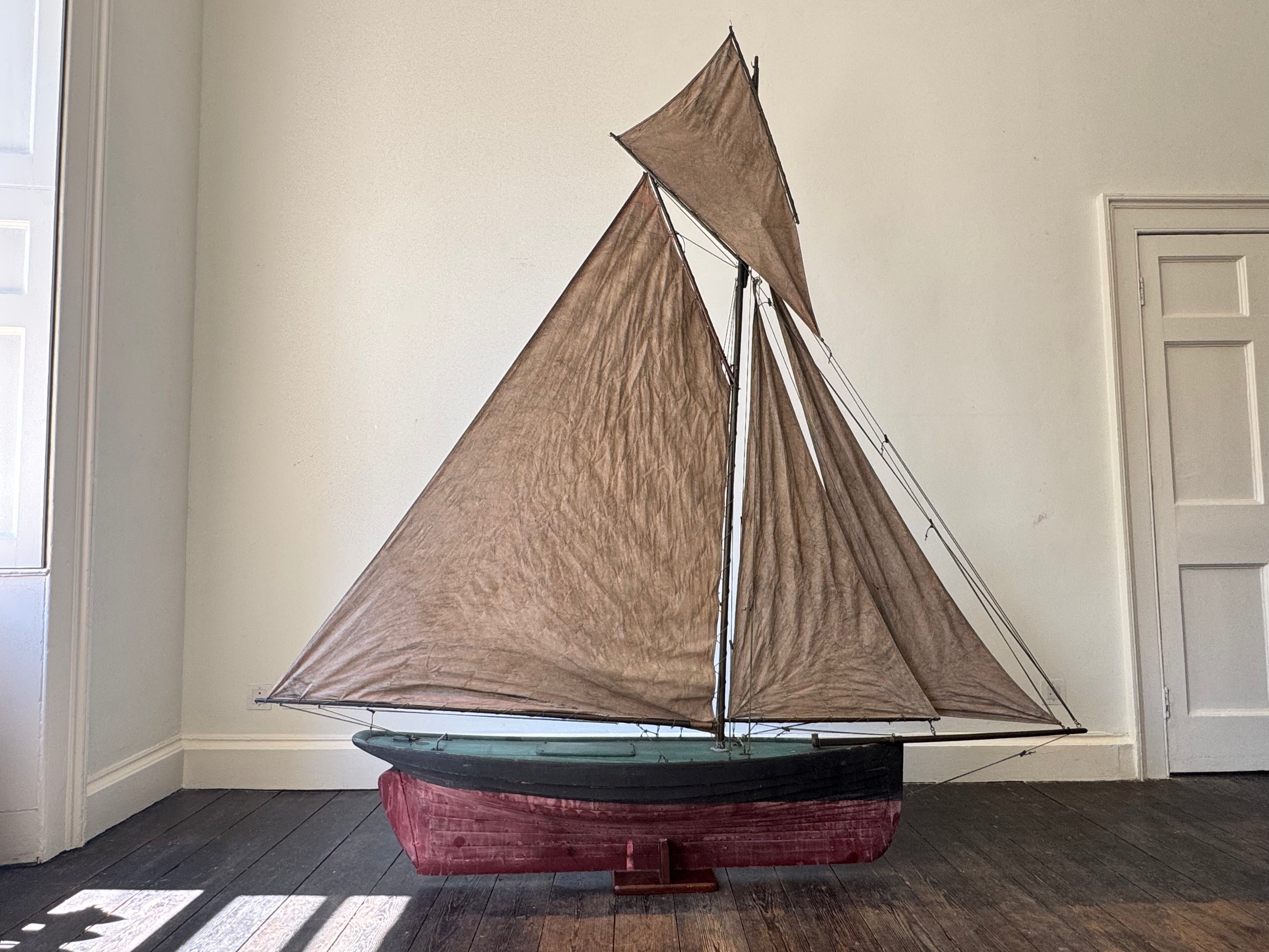 Circa 1900 Pond Yacht