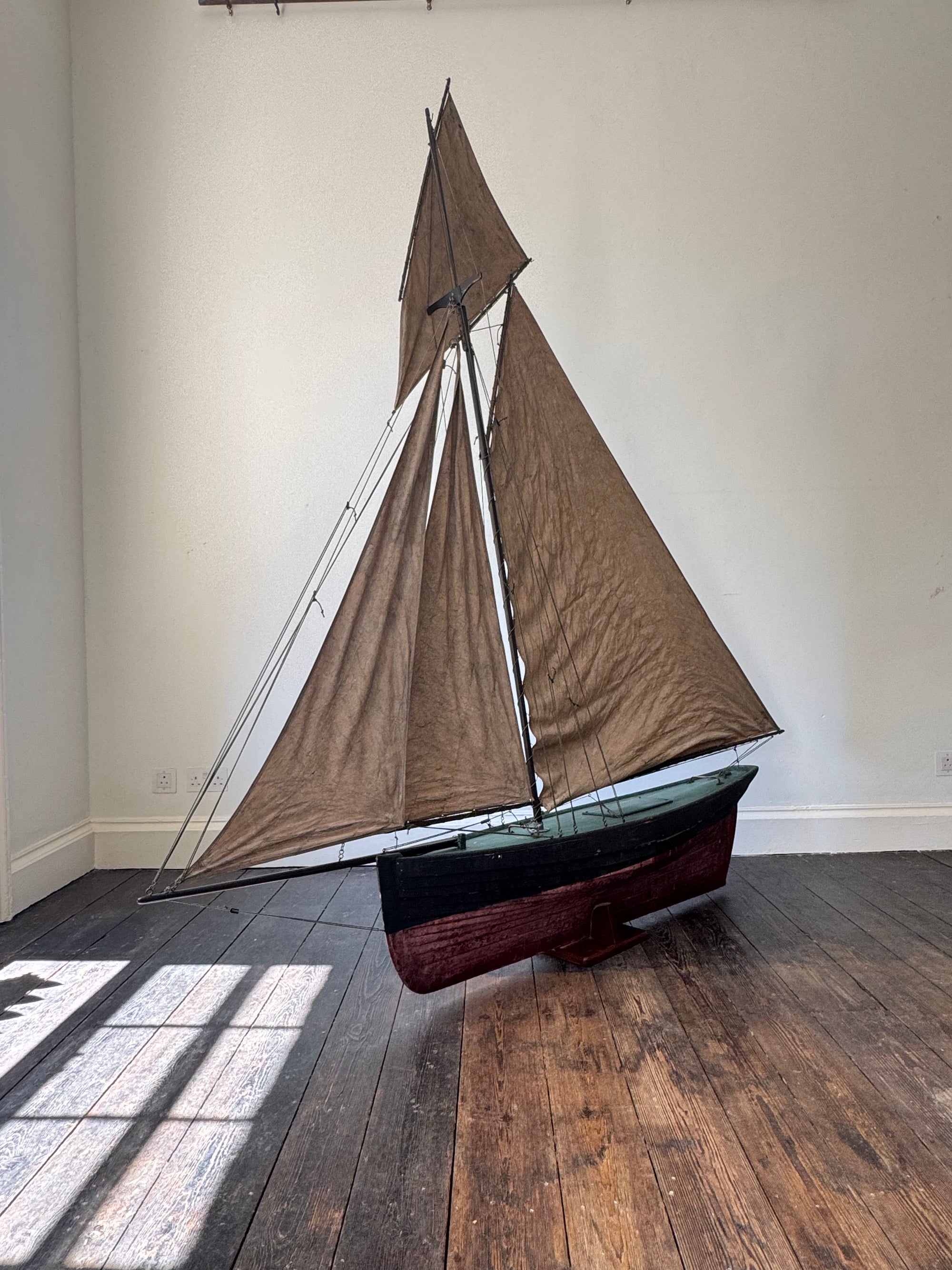 Circa 1900 Pond Yacht