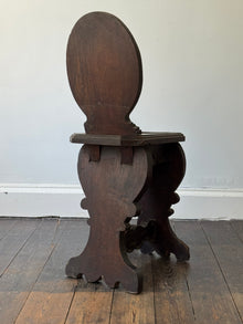 An 18th Century Walnut Sgabello Chair