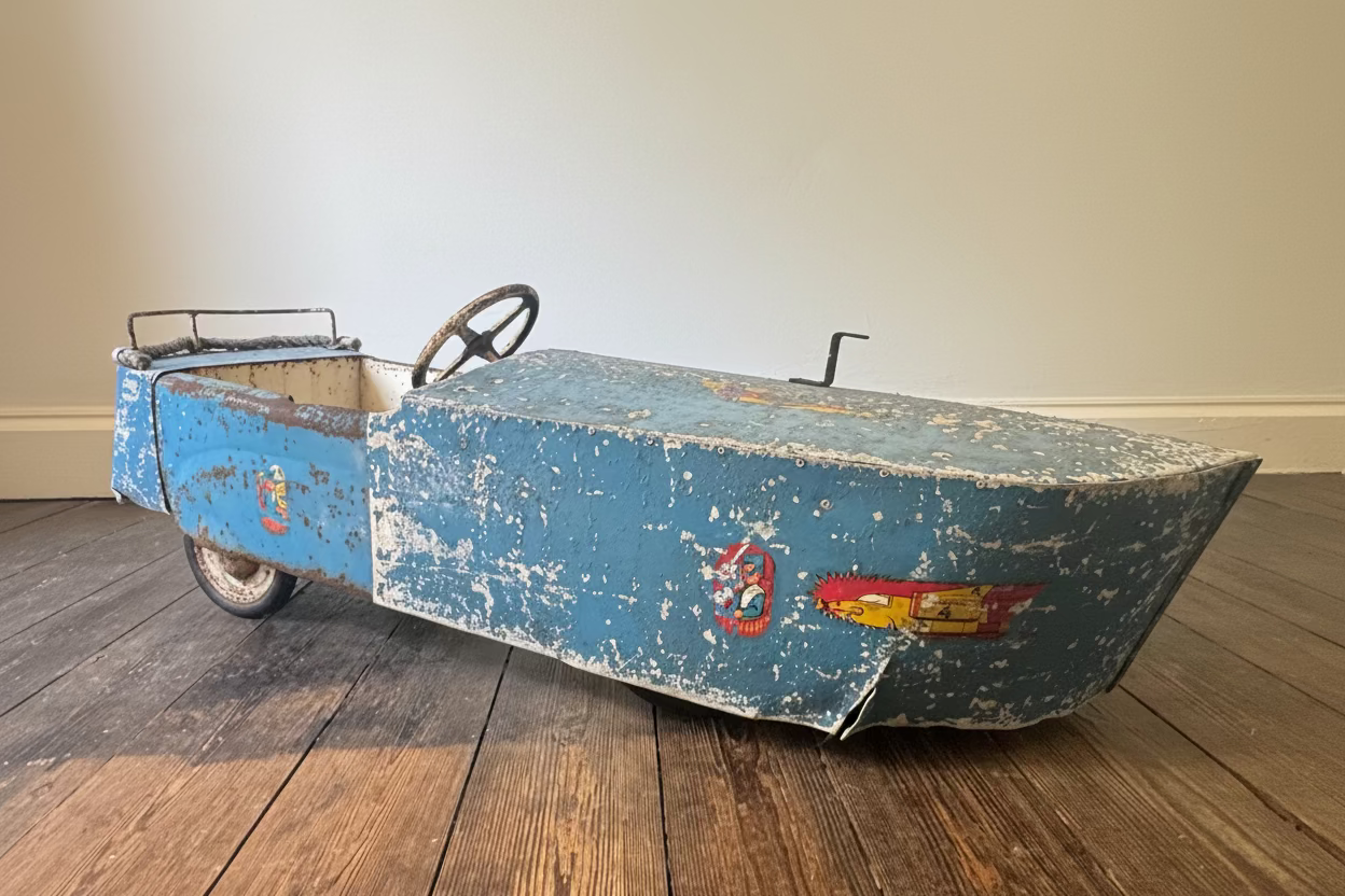Triang Pedal Car Speed Boat