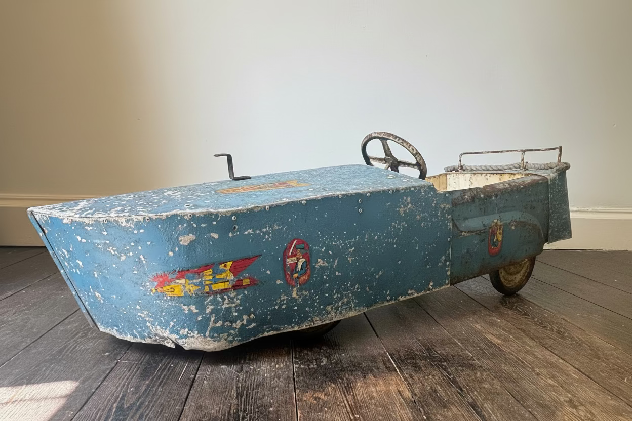 Triang Pedal Car Speed Boat
