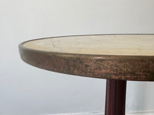 A Cast Iron & Marble Table by Fishcel