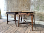 A Pair of 19th Century Scrubbed Pine Work Tables