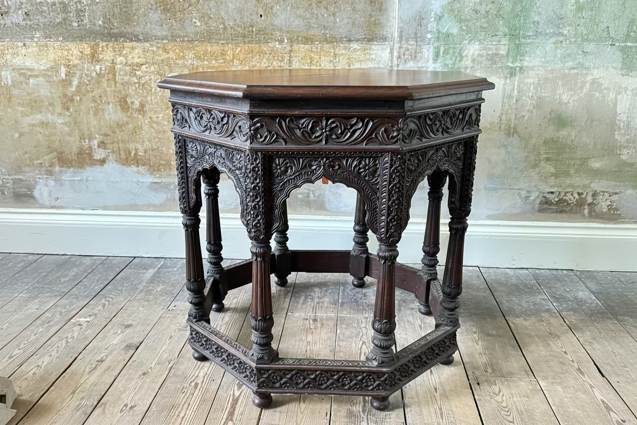 A 19th Century Indian Centre Table