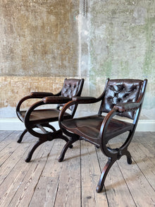 A Pair of Reformed Gothic Armchairs