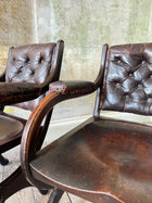 A Pair of Reformed Gothic Armchairs