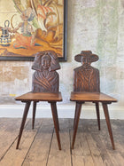 Alsace Folk Chairs
