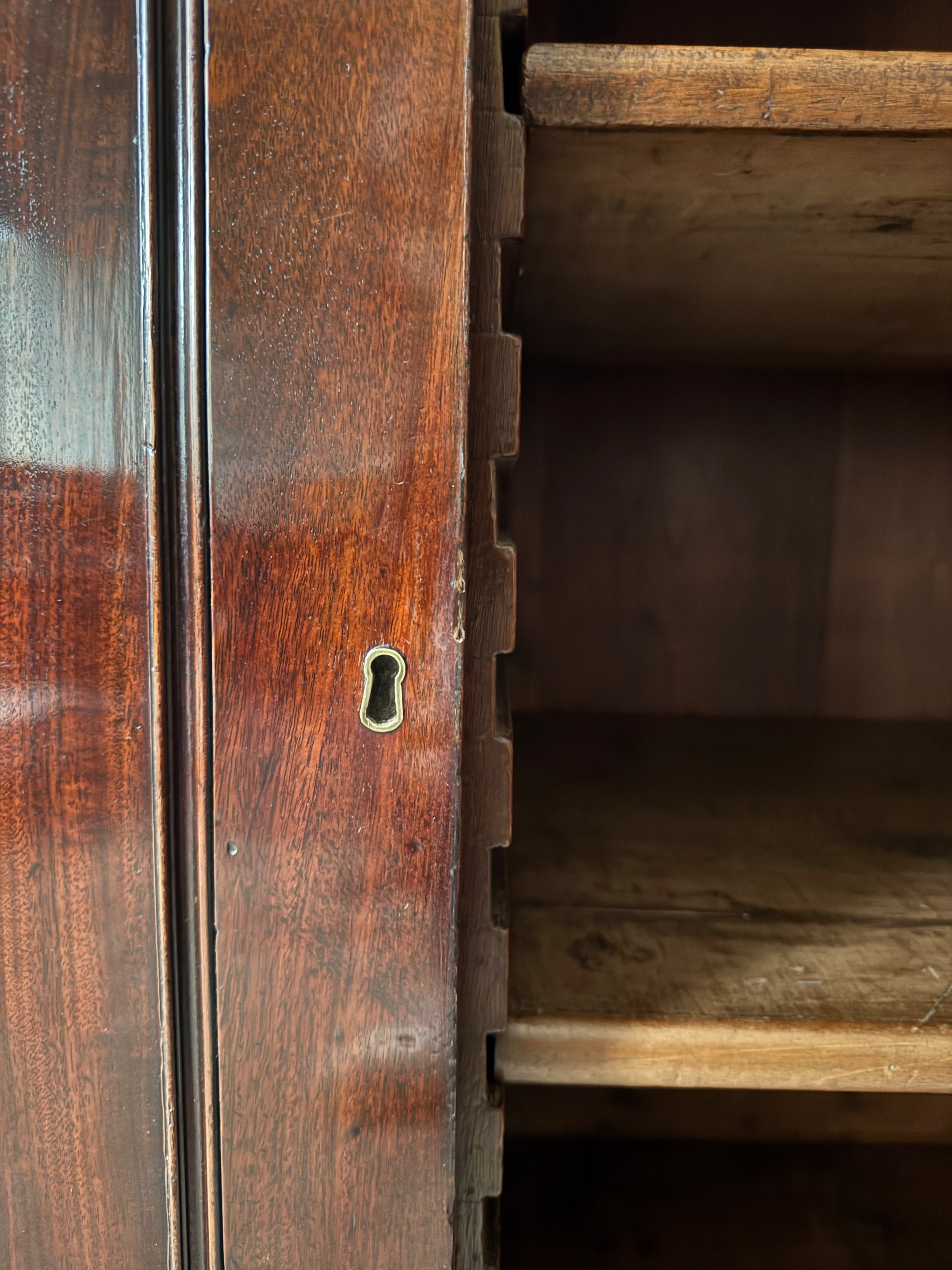 A George II Mahogany Bookcase