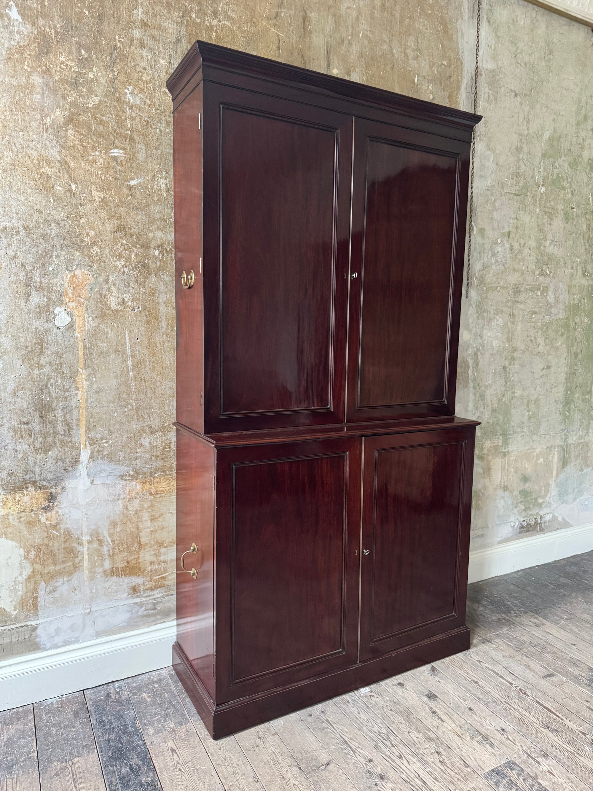 A George II Mahogany Bookcase