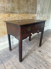 An 18th Century Oak Lowboy