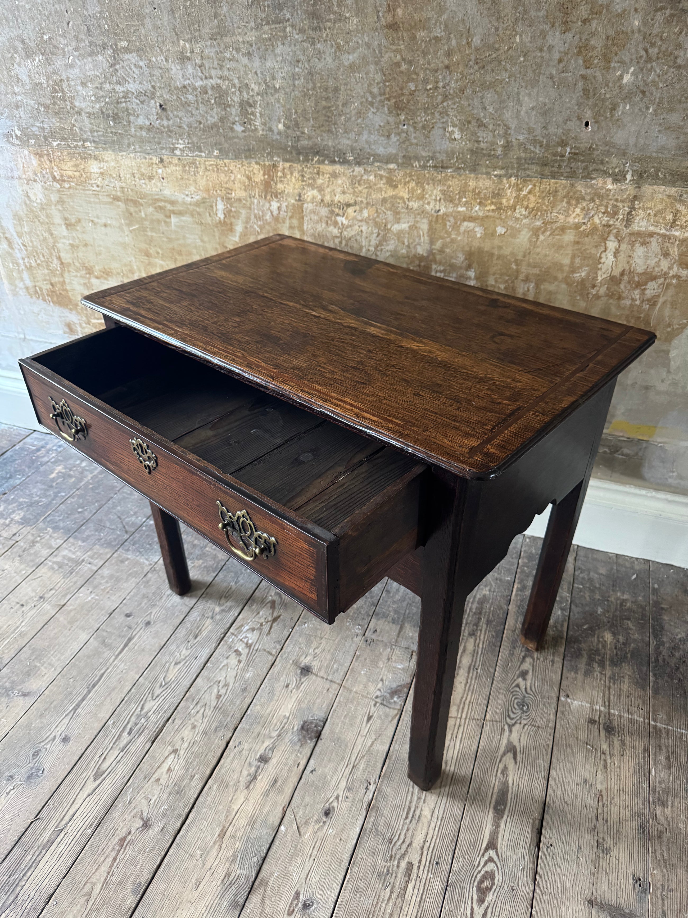 An 18th Century Oak Lowboy